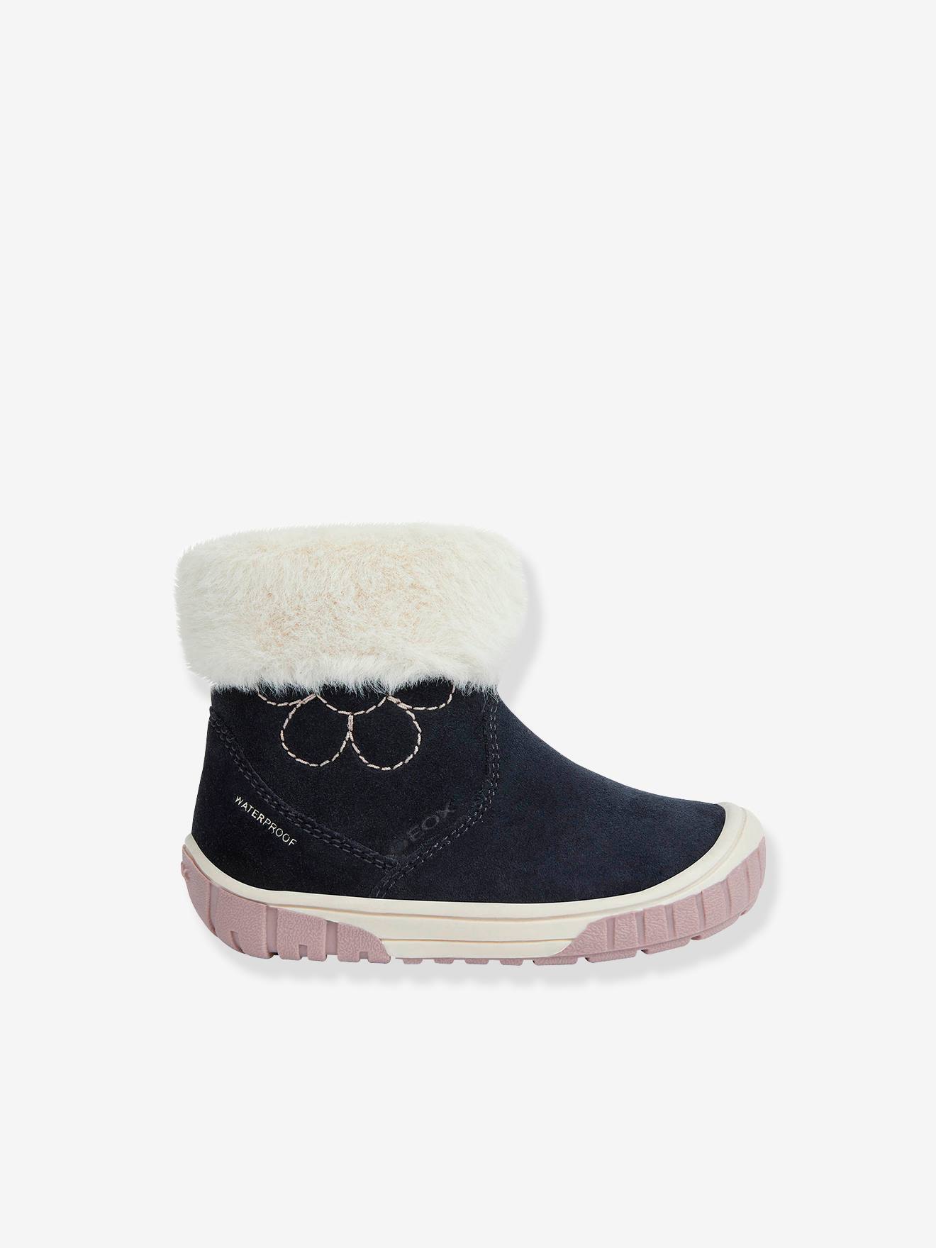 Boots for Baby Girls, Omar Girl WPF by GEOX(r) navy blue