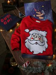 -Christmas Gift Box, Fun Jumper & Beanie for Boys