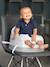 4-in-1 Progressive Booster Seat for Mealtime, Combo Duo by INFANTINO grey 