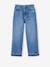 Wide-Leg Jeans, Frayed Hems, for Girls bleached denim+denim blue+denim grey+sky blue+stone 