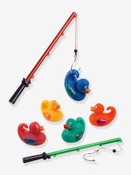 Toys-Fishing Rainbow-Coloured Ducks Game by DJECO