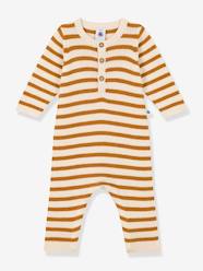 Baby-Dungarees & All-in-ones-Striped Knitted Jumpsuit for Babies, PETIT BATEAU