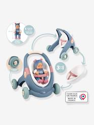 Toys-LS 3-in-1 Baby Walker + Doll - SMOBY