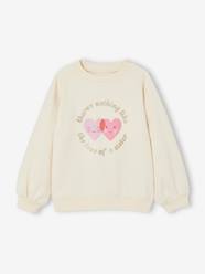 Girls-Sweatshirt with Fancy Details for Girls