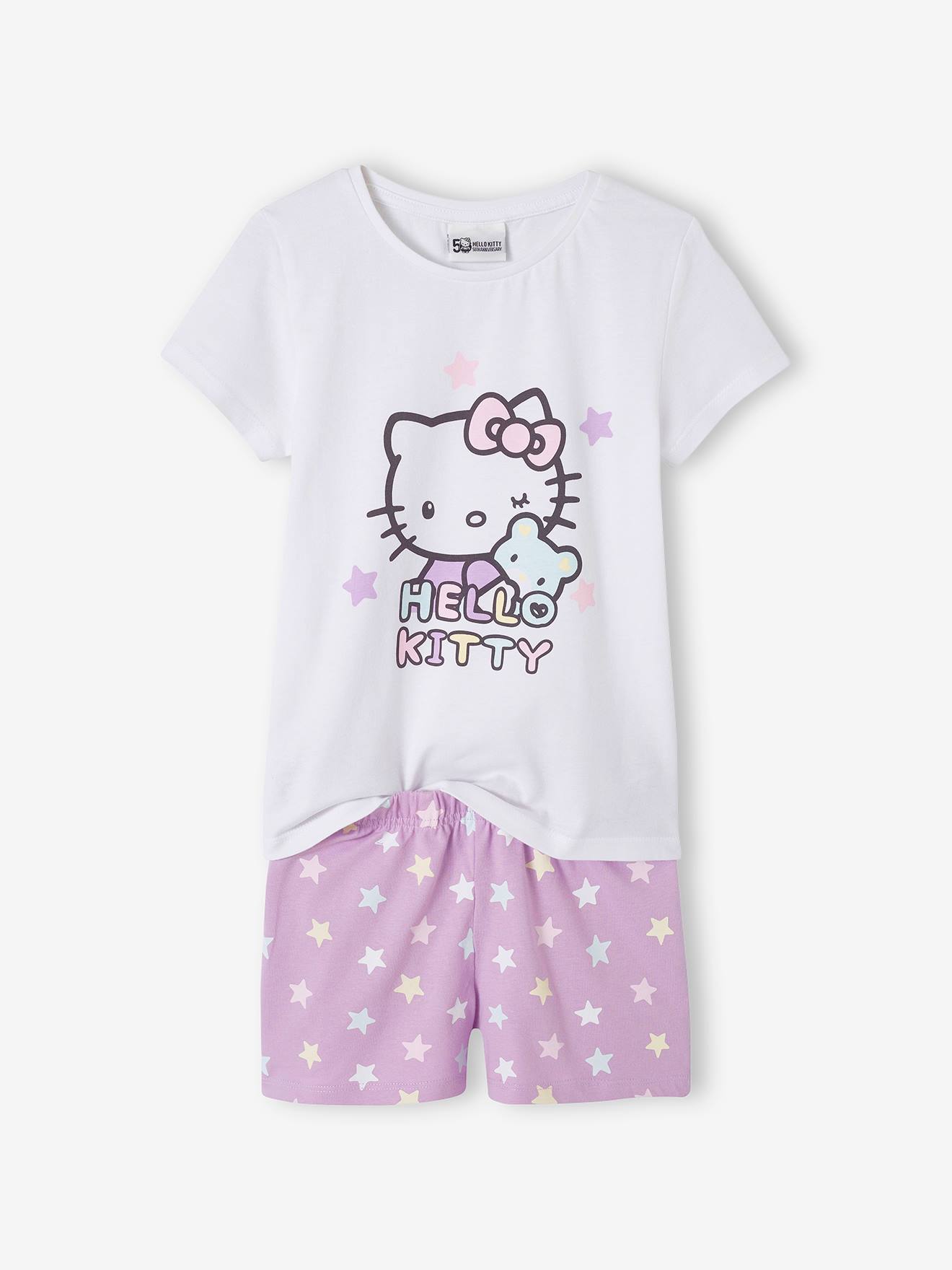 Two-Tone Hello Kitty(r) Short Pyjamas for Girls lilac