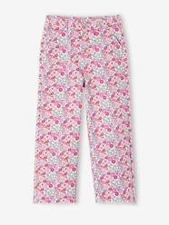 Girls-Trousers-Wide Floral Trousers for Girls