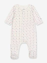 Baby-Bodyjama for Babies, with Hearts, by PETIT BATEAU