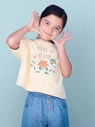 Girls-T-Shirt in Terry Fabric for Girls
