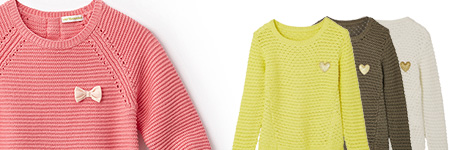 Girls Sweaters & Knitwear Girls Sweaters & Knitwear
