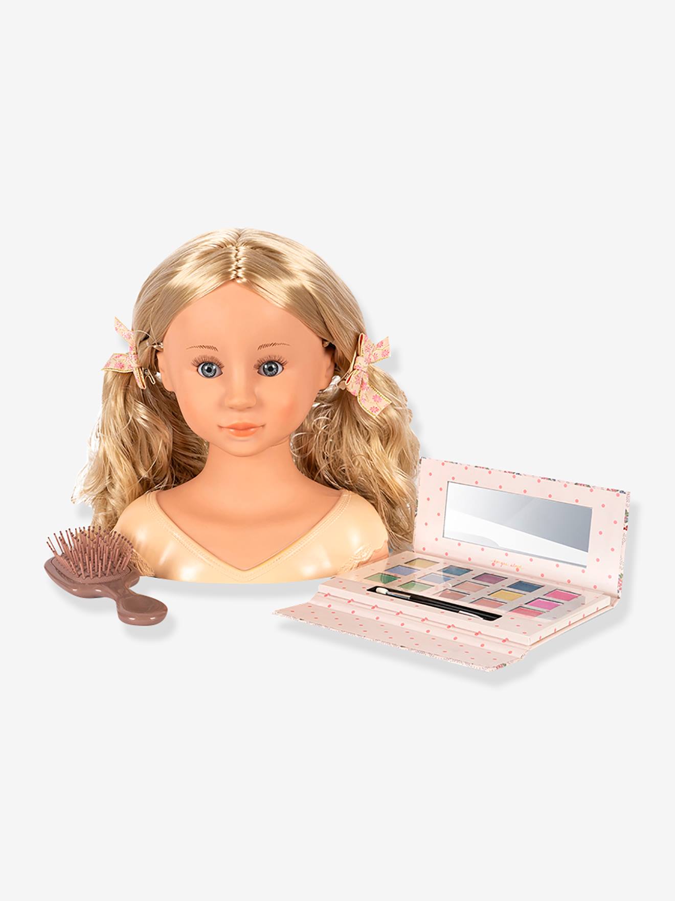 Hair Styling Head multicoloured