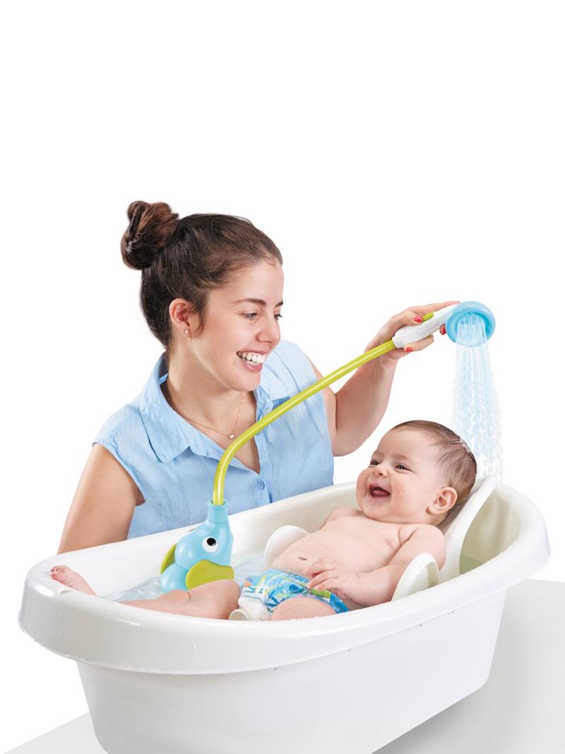Elephant Shower Head, by Yookidoo light pink, Nursery Vertbaudet