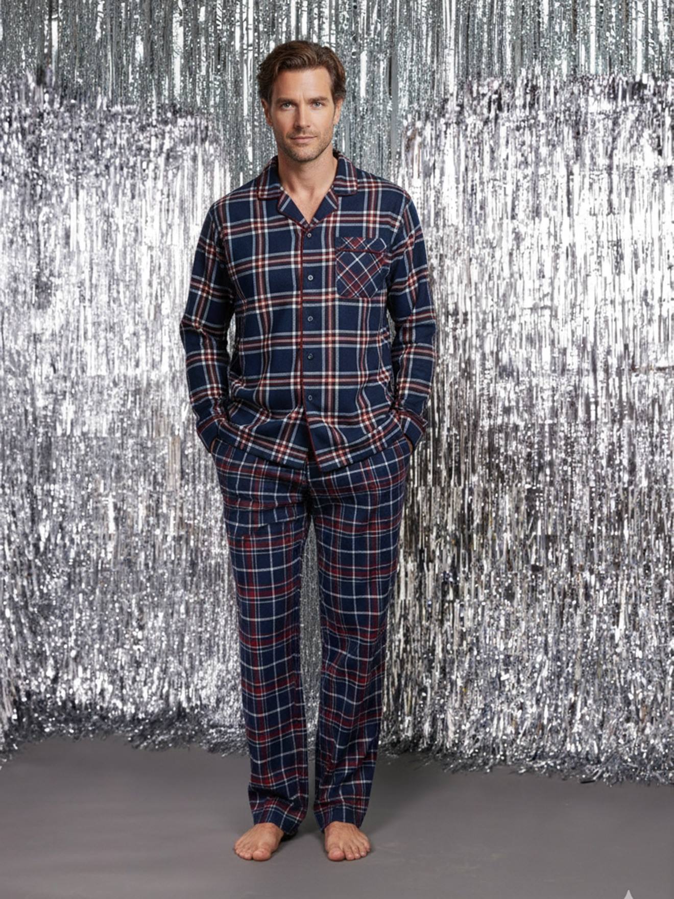 Men's flannel pyjamas