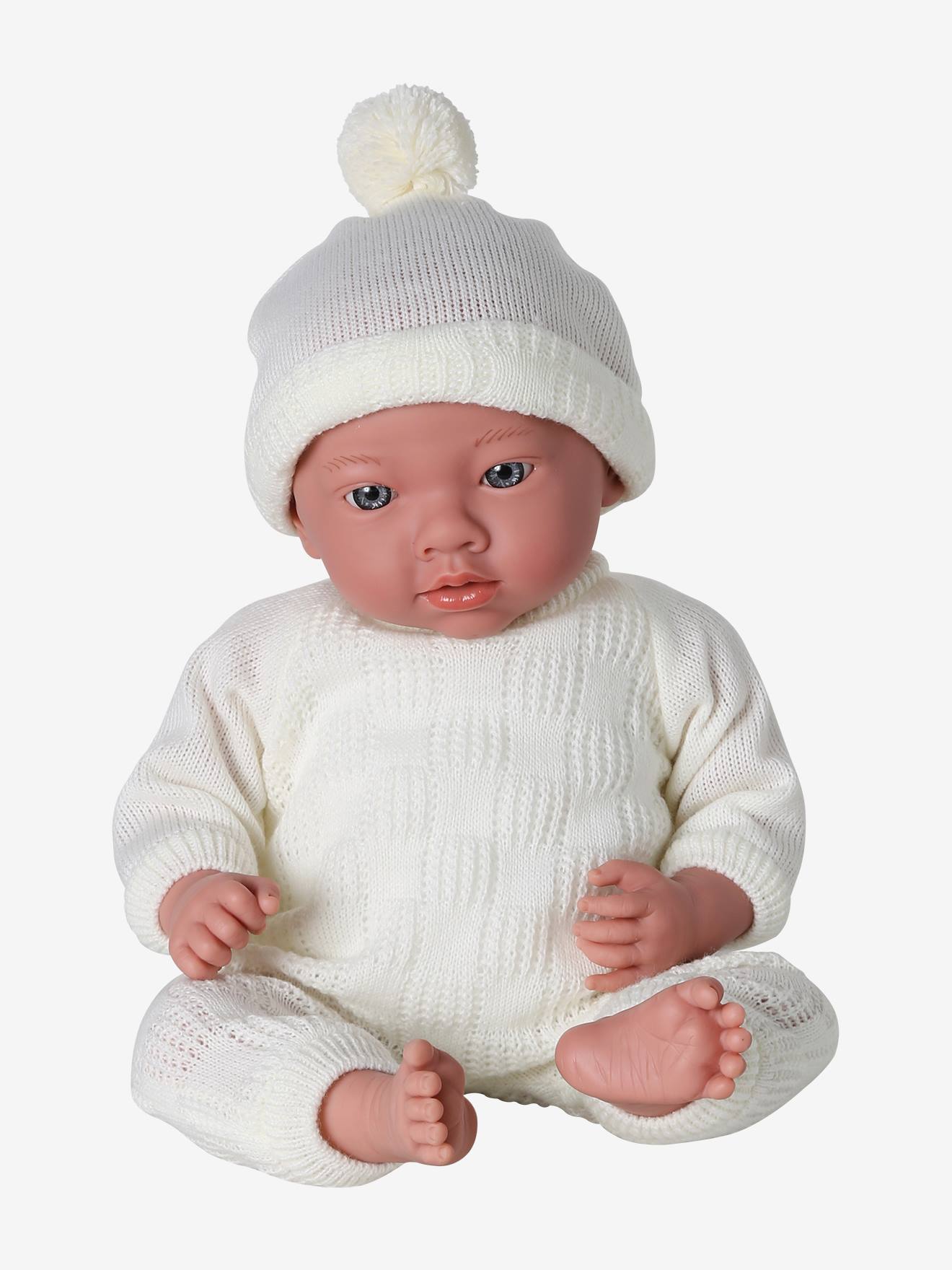 Weighted baby doll Gael ecru