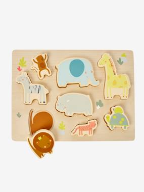 Sorting Puzzle Jungle - Wood FSC Certified wood multi