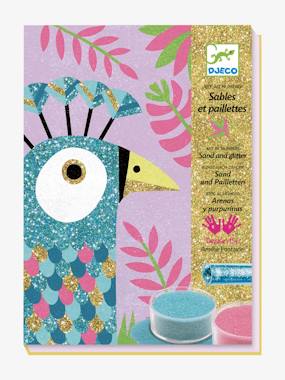 Sand Glitter Dazzling Birds Workshop multi