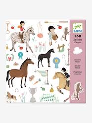 Toys-Arts & Crafts-Dough Modelling & Stickers-160 Horse Stickers, by DJECO