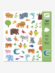 Toys-Arts & Crafts-Dough Modelling & Stickers-160 Animals Stickers, by DJECO