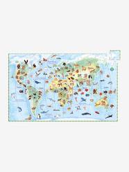 Toys-Educational Games-Puzzles-100-Piece Puzzle, Animals of the World, by DJECO