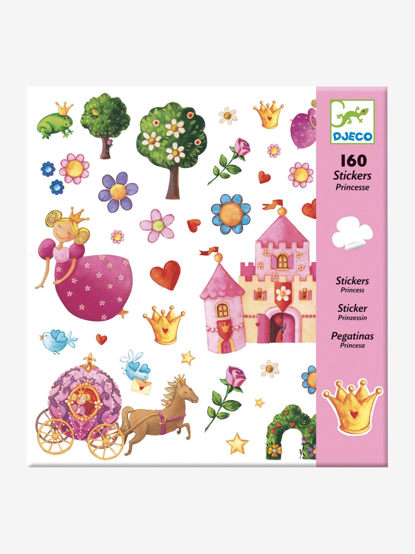 160 Princess Stickers