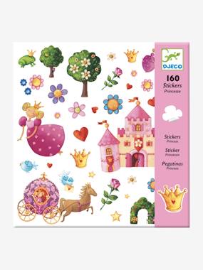 160 Princess Stickers by DJECO multi