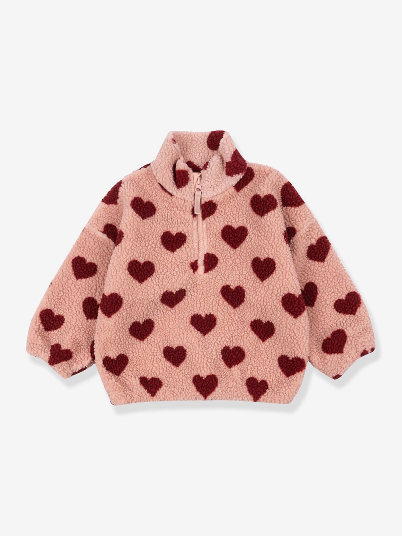 KONGES SLкJD fleece jacket rose