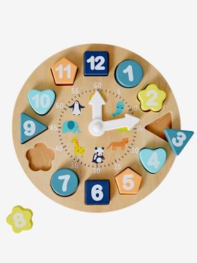 Wooden Educational Clock - FSC Certified wood multi