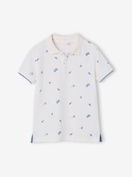 Boys-Tops-Printed polo shirt for boys 
