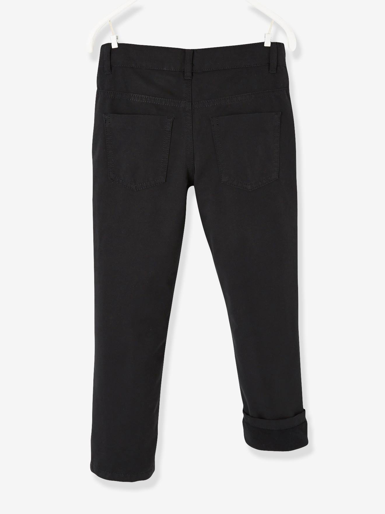 Youths 'ISCO' School Trousers - Super Skinny - Black