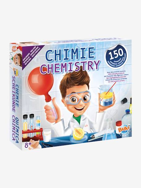 Risk-Free Chemistry - 150 Experiments, by BUKI Blue 