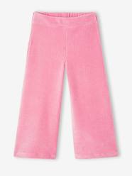 Girls-Wide Corduroy Trousers for Girls