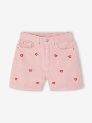 Embroidered girl's short