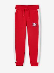 Boys' joggers with side stripe