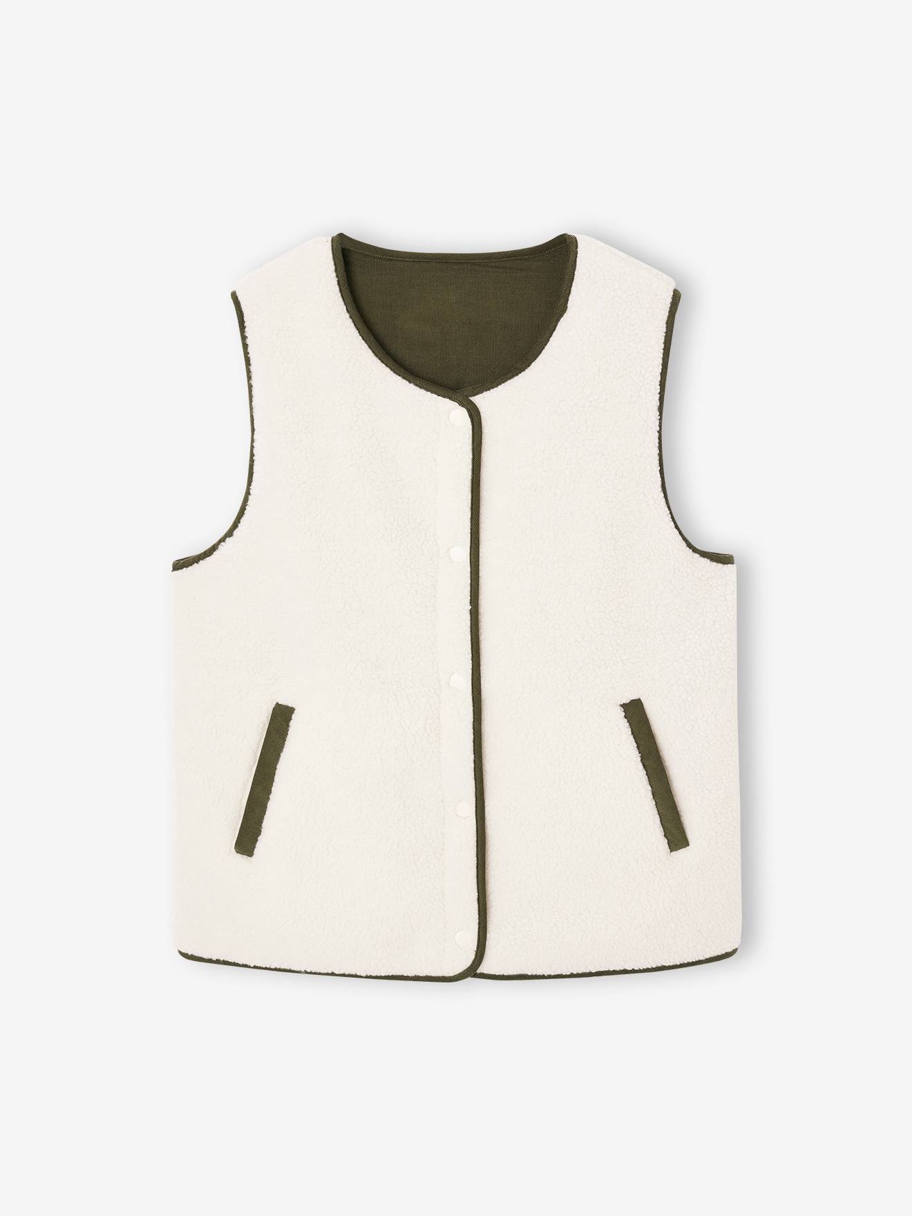 Men's reversible cardigan from the family capsule collection ecru