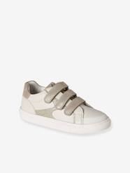 -Trainers with Leather Hook-&-Loop Straps for Children