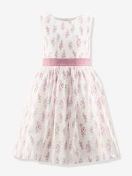 Happy Girls festive floral dress with bow for girl