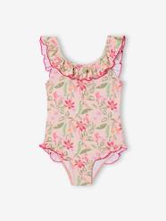 -Girls' one-piece swimsuit