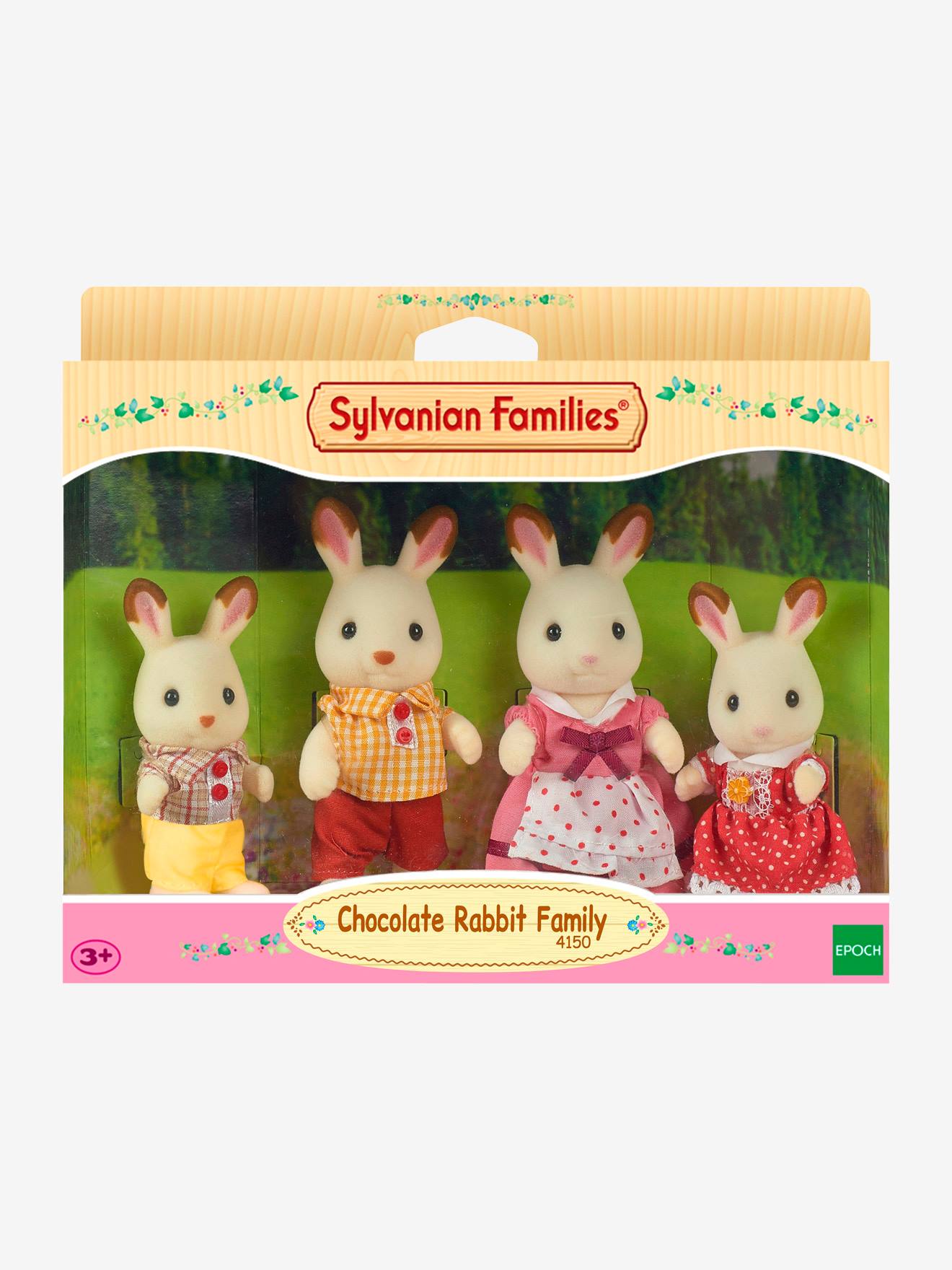 sylvanian families chocolate rabbit family