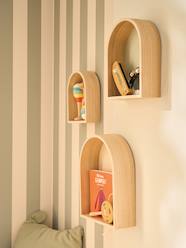 -Set of 3 rainbow house shelves 