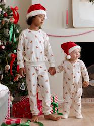 Girls-Nightwear-Unisex Velour Pyjamas & Beanie Set, Christmas Capsule Collection
