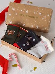 Set of 3 pairs of Christmas socks