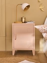 Bedroom Furniture & Storage-Furniture-Bedside Tables-Bedside table with 1 metal door