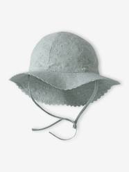 Baby-Hat in Broderie Anglaise for Baby Girls