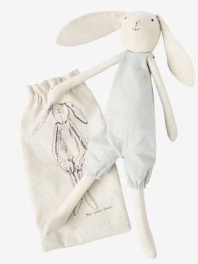 Linen Cuddly Toy My Friend Mr Rabbit beige