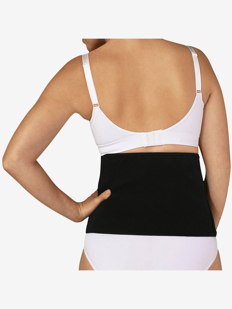 PostMaternity Belly Binder, by CARRIWELL black, Maternity Vertbaudet