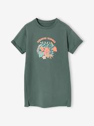 -Girls' dress in lightweight fleece 