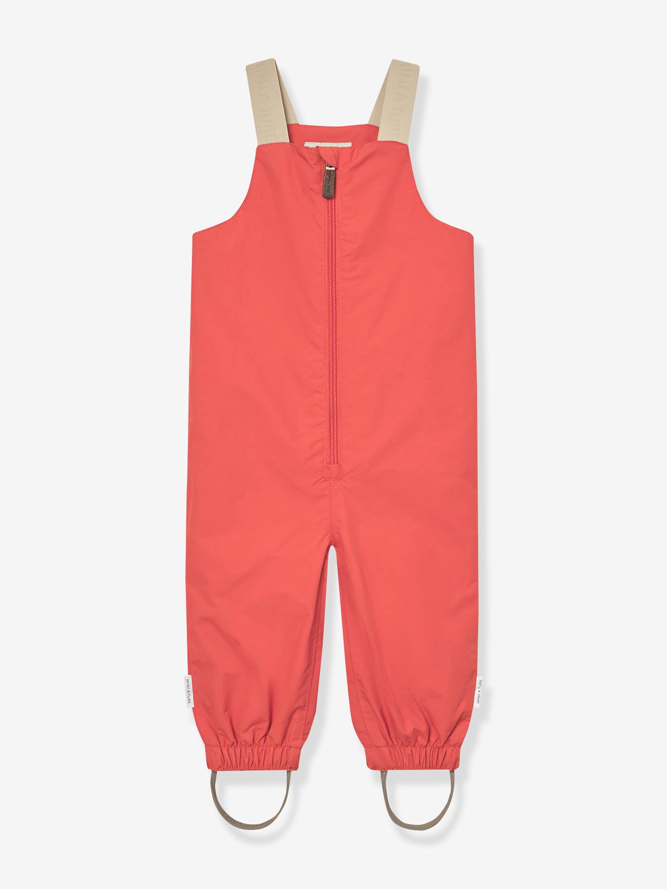 Waterproof dungarees for babies MATWALENTAYA MINI A TURE tomato red Waterproof dungarees for babies MATWALENTAYA MINI A TURE tomato red