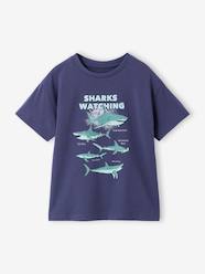 Boys-Tops-T-Shirt with Animal Motif for Boys