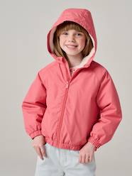 Sherpa-Lined Hooded Windcheater for Girls