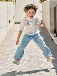 Trouser with multiple pockets for boys