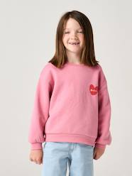 Girls-Basics Sweatshirt with Motif for Girls